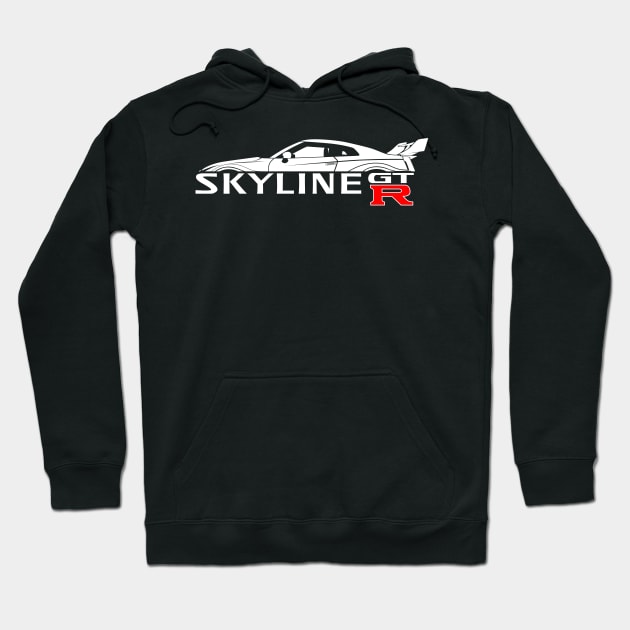 skyline gtr Hoodie by rclndsgn